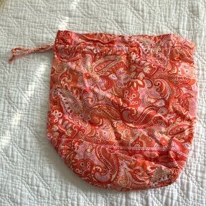 Vera Bradley orange mini tote bag